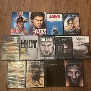 Lot of 13 Sealed DVDs Sealed Movies Bundle Horror And Action Bundle